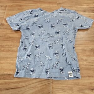 Free Planet Blue Dinosaur Graphic Tee 4t